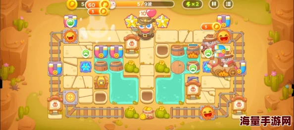 保卫萝卜4波仔很忙44关怎么过波仔很忙第44关图文通关攻略