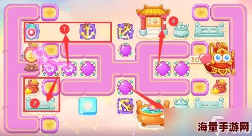 保卫萝卜4浪漫七夕第十四关怎么玩保卫萝卜4浪漫七夕第十四关通关流程图 保卫萝卜4浪漫七夕第十四关怎么玩保卫萝卜4浪漫七夕第十四关通关流程图